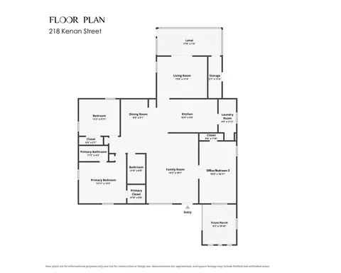 Floorplan - 218 Kenan St, Saint Augustine, FL 32080 photo 1 of 1