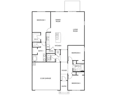 Floorplan - 108 Albacete Rd, Saint Augustine, FL 32084 photo 1 of 1