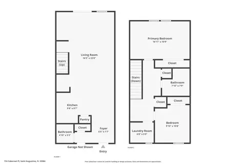 Floorplan - 724 Cabernet Pl, Saint Augustine, FL 32084 photo 1 of 1