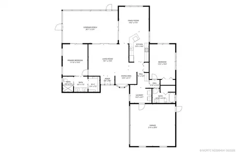 Floorplan - 1898 SE Coronado Ln, Stuart, FL 34996 photo 1 of 1