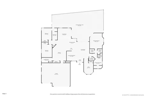 Floorplan - 4220 SE Rainbows End, Stuart, FL 34997 photo 1 of 1
