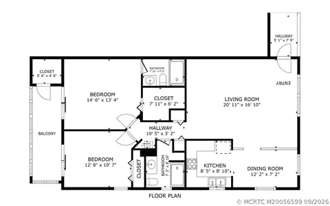 Floorplan - 911 SW South River Dr #107, Stuart, FL 34997 photo 1 of 1