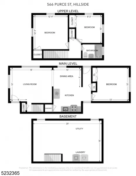 566 Purce St, Hillside, NJ 07205