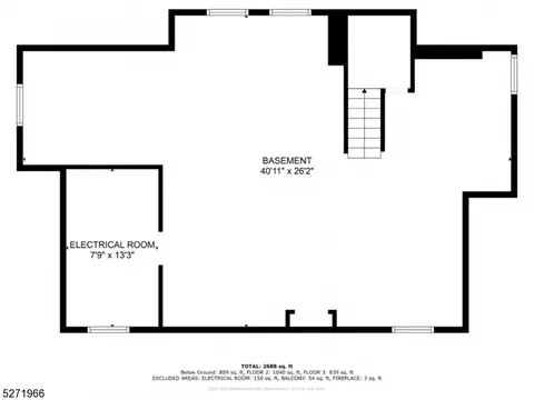 Floorplan - 839 Dixie, Plainfield, NJ 07062 photo 2 of 4