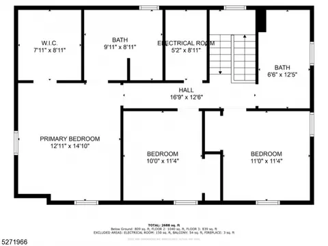 Floorplan - 839 Dixie, Plainfield, NJ 07062 photo 1 of 4