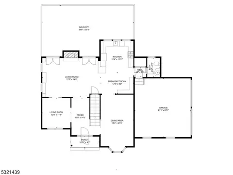 Floorplan - 7 Stonehedge Ln, Byram Twp, NJ 07821 photo 2 of 4