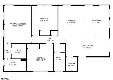 Floorplan - 204 Long Ave, Hillside, NJ 07205 photo 2 of 2