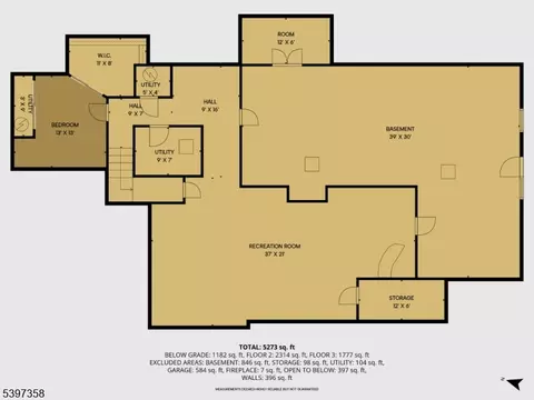 Floorplan - 16 Perry Rd, Annandale, NJ 08801 photo 3 of 4