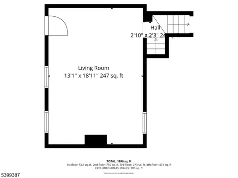 Floorplan - 17 Grant St, Dover, NJ 07801 photo 3 of 5