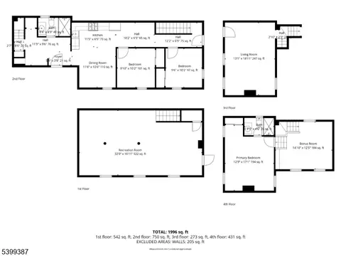 Floorplan - 17 Grant St, Dover, NJ 07801 photo 5 of 5