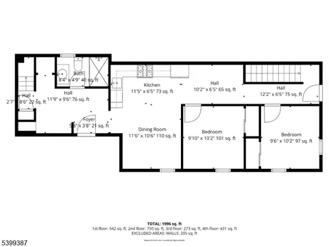 Floorplan - 17 Grant St, Dover, NJ 07801 photo 2 of 5