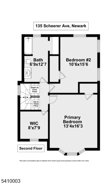 Floorplan - 135 Scheerer Ave, Newark, NJ 07112 photo 3 of 4