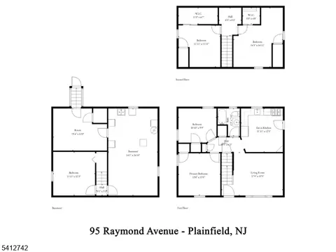 Floorplan - 95 Raymond Ave, Plainfield, NJ 07062 photo 4 of 4