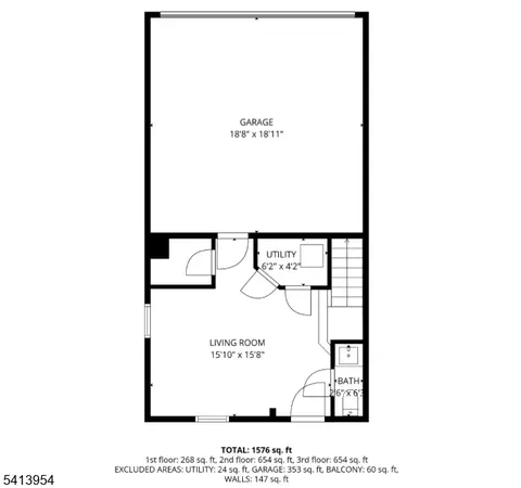 Floorplan - 106 E Stiger St, Hackettstown, NJ 07840 photo 1 of 4