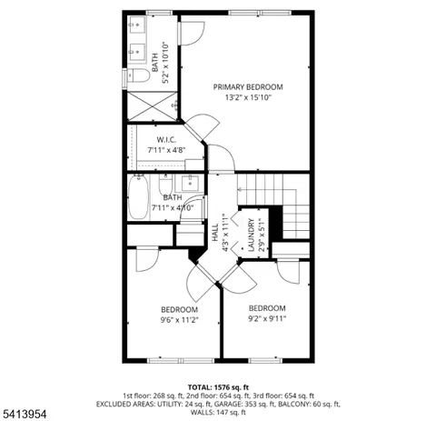 Floorplan - 106 E Stiger St, Hackettstown, NJ 07840 photo 3 of 4