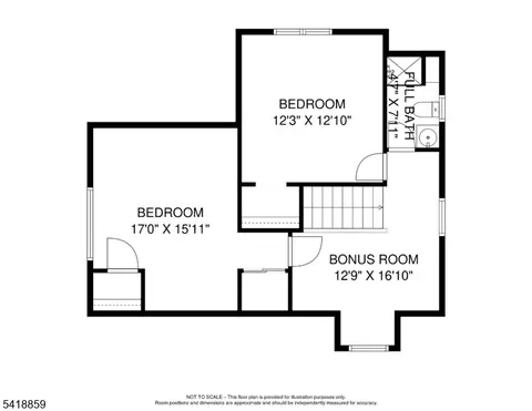 Floorplan - 248 Appletree Ln, Mountainside, NJ 07092 photo 2 of 2