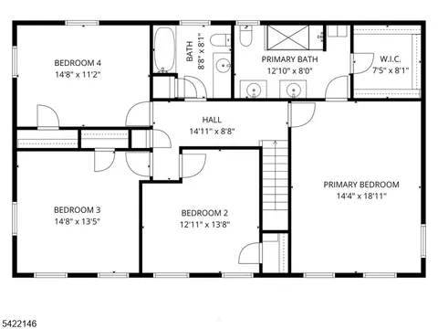 Floorplan - 94 Bald Eagle Rd, Hackettstown, NJ 07840 photo 2 of 3