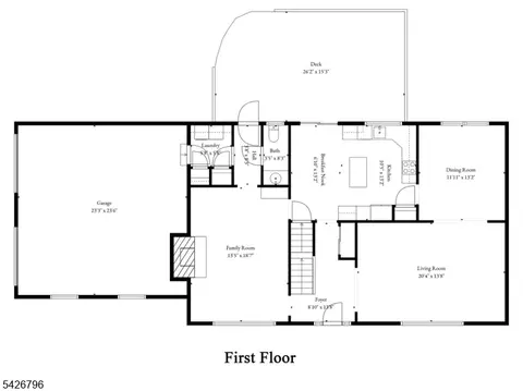 Floorplan - 39 Corey Rd, Flanders, NJ 07836 photo 1 of 2