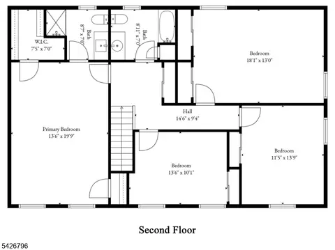 Floorplan - 39 Corey Rd, Flanders, NJ 07836 photo 2 of 2
