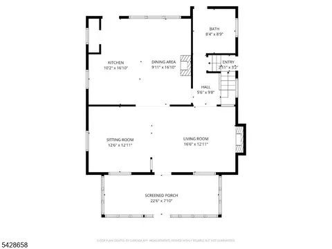 Floorplan - 349 Union Ave, Middlesex, NJ 08846 photo 1 of 1