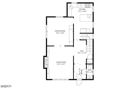 Floorplan - 145 Terhune Ave, Passaic, NJ 07055 photo 2 of 3