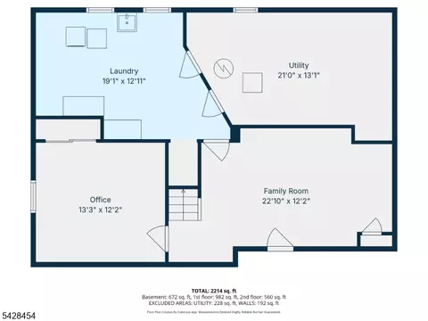 Floorplan - 441 Blanchard Ter, Hackensack, NJ 07601 photo 1 of 3