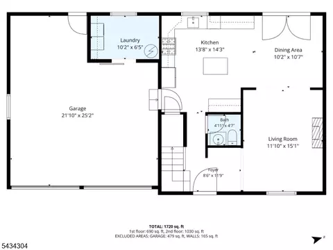 Floorplan - 244 Juniper Ln, Forked River, NJ 08731 photo 1 of 3