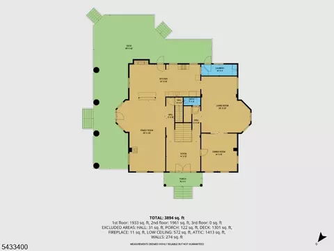 Floorplan - 61 New St, Hampton, NJ 08827 photo 1 of 3
