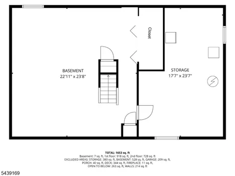 Floorplan - 11 Hampton Ct, Basking Ridge, NJ 07920 photo 3 of 3