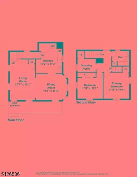 Floorplan - 1349 Belleview Ave, Plainfield, NJ 07060 photo 1 of 1