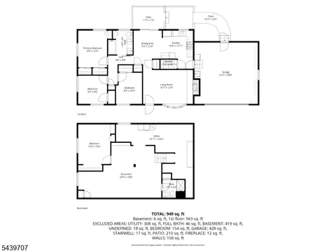 Floorplan - 37 North St, Dover, NJ 07801 photo 2 of 2