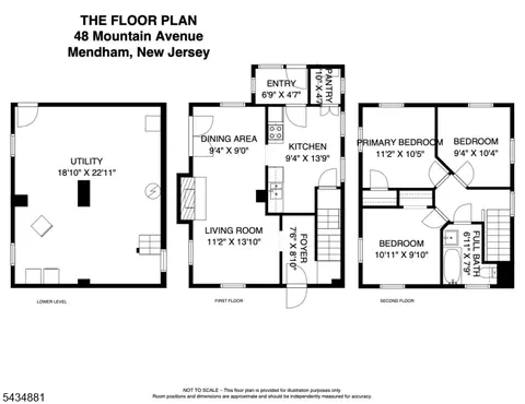 Floorplan - 48 Mountain Ave, Mendham, NJ 07945 photo 1 of 1