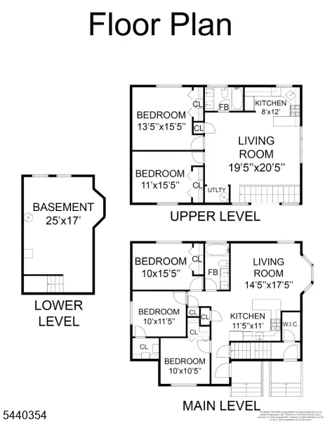 Floorplan - 363 Park St, Hackensack, NJ 07601 photo 1 of 1