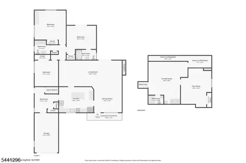 Floorplan - 28 Warwick Cir, Springfield, NJ 07081 photo 1 of 1