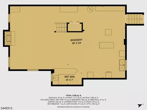 Floorplan - 85 Ann St, Dover, NJ 07801 photo 1 of 3