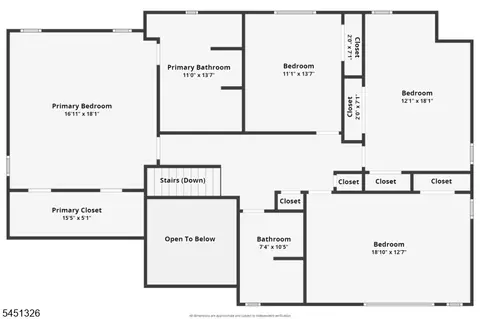 Floorplan - 26 Benjamin Dr, Springfield, NJ 07081 photo 2 of 2