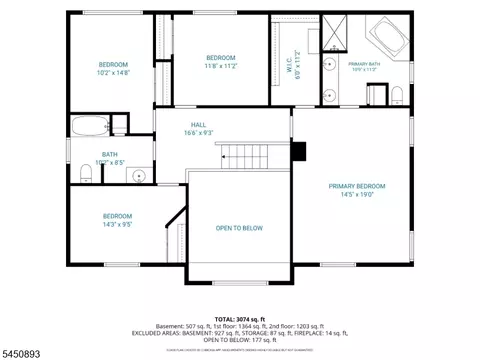 Floorplan - 5 Pegasus Pl, Hackettstown, NJ 07840 photo 2 of 4