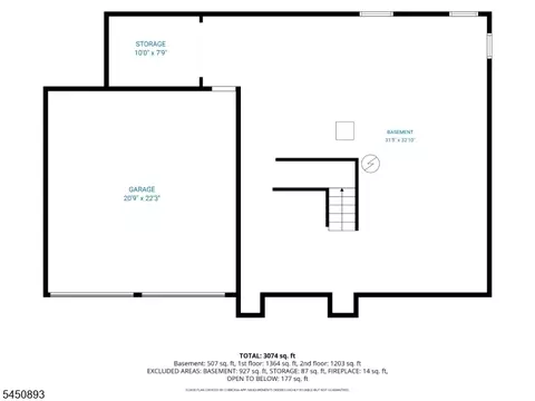 Floorplan - 5 Pegasus Pl, Hackettstown, NJ 07840 photo 3 of 4