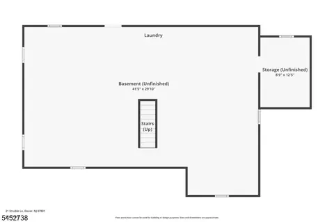 Floorplan - 21 Struble Ln, Rockaway Twp, NJ 07866 photo 2 of 3