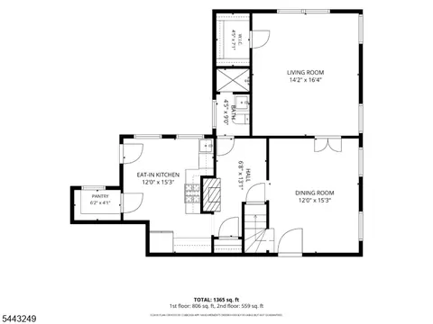 Floorplan - 2 Hillside Ave, Summit, NJ 07901 photo 2 of 5