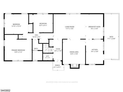 Floorplan - 9 Michael Ct, Dover, NJ 07801 photo 3 of 3