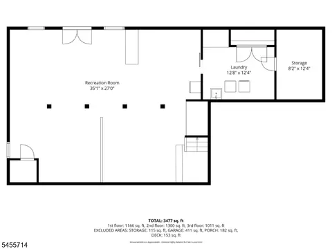 Floorplan - 80 Talmage Rd, Mendham, NJ 07945 photo 1 of 3