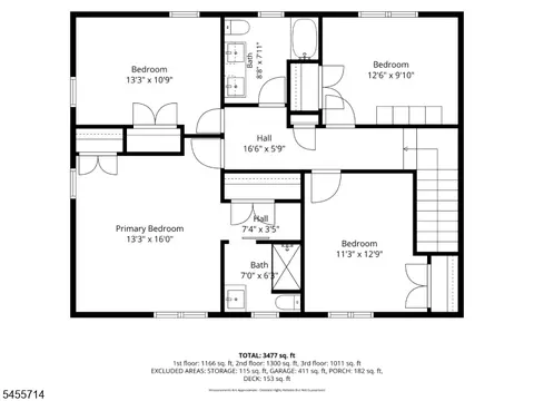 Floorplan - 80 Talmage Rd, Mendham, NJ 07945 photo 3 of 3