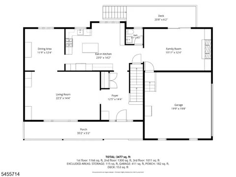 Floorplan - 80 Talmage Rd, Mendham, NJ 07945 photo 2 of 3