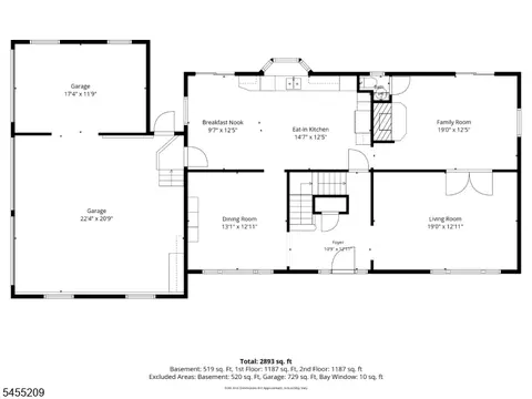 Floorplan - 20 Preston Ter, Bedminster, NJ 07921 photo 1 of 4