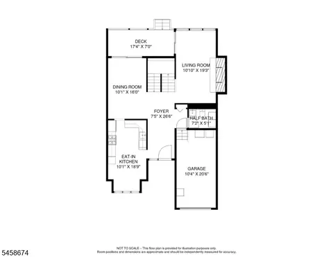 Floorplan - 23 Butternut Dr, Wayne, NJ 07470 photo 1 of 3