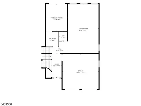 Floorplan - 22 Woodside Rd, Springfield, NJ 07081 photo 1 of 6