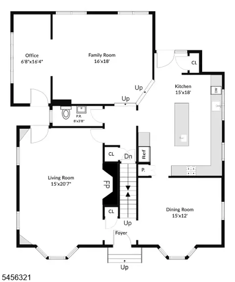 Floorplan - 12 Hillside Ave, Summit, NJ 07901 photo 1 of 3