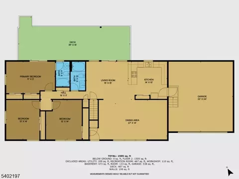 Floorplan - 22 Polktown Rd, Hampton, NJ 08827 photo 2 of 4