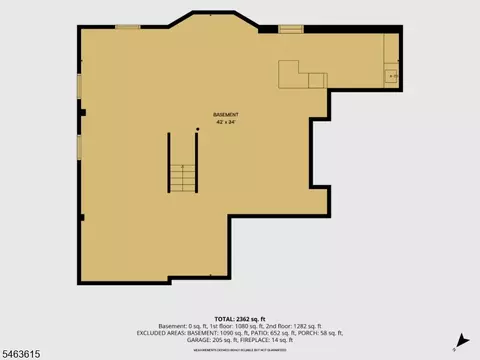 Floorplan - 587 Greenbrook Rd, North Plainfield, NJ 07063 photo 3 of 3